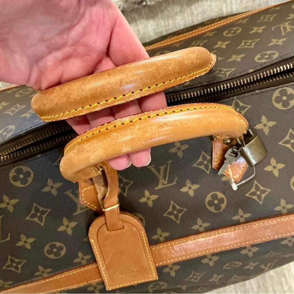 ✨💎RARE💎✨VINTAGE 1986 LOUIS VUITTON CRUISER 55 TRAVEL BAG W/DUSTY AND GIFT! - Picture 16 of 16